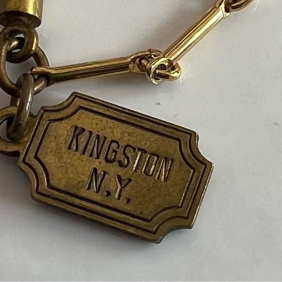 Pididdly Links Brass Swirl Link Necklace 16in. - Picture 5 of 11